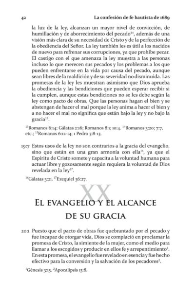 La Confesión de Fe Bautista de 1689 En Lengua Castellana - Image 5